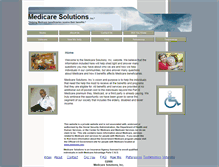 Tablet Screenshot of medicaresolutions.info